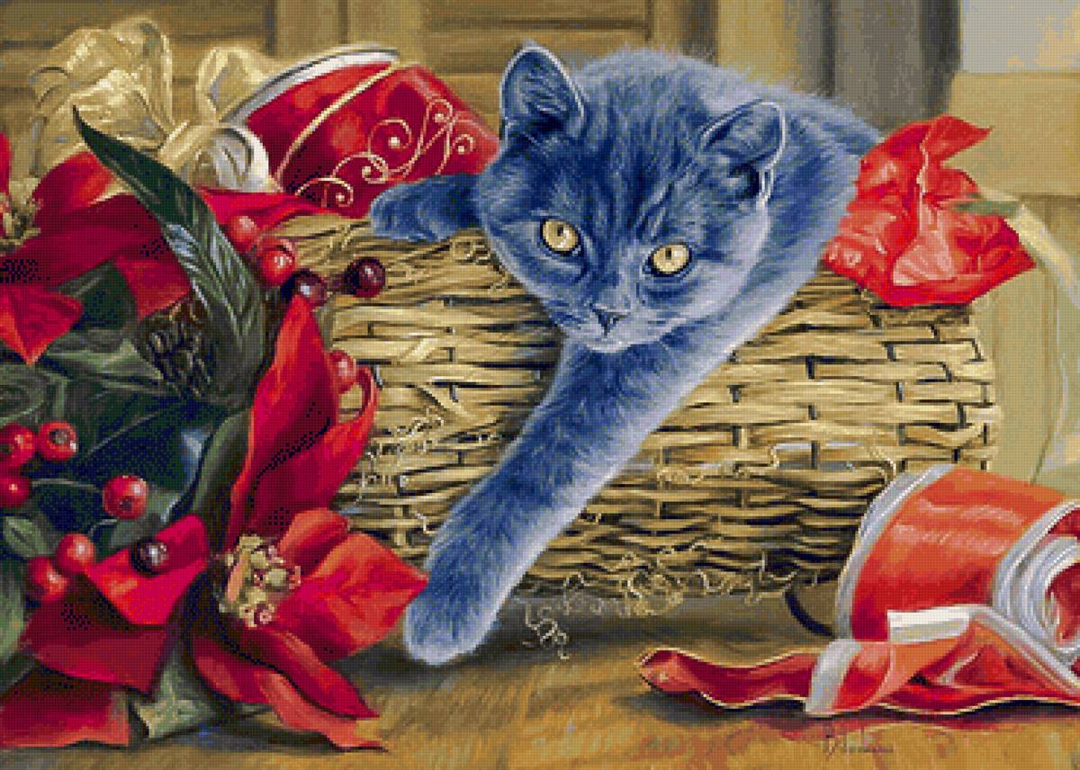 Merry Christmas everyone!! - lucie bilodeau.animals.christmas. - предпросмотр