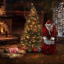 Схема вышивки «РОЖДЕСТВЕНСКАЯ НОЧЬ»