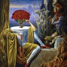 Схема вышивки «МАЙКЛ ШЕВАЛЬ. НОКТЮРН НЕЖНЫХ АРОМАТОВ»