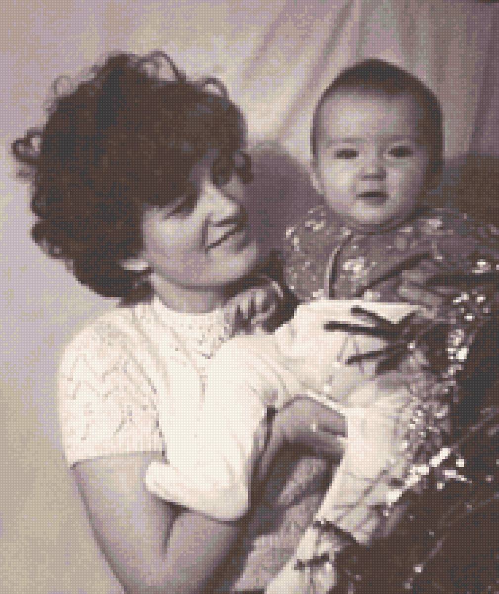 мама и я - новый год, мама - предпросмотр