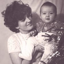 Схема вышивки «мама и я»