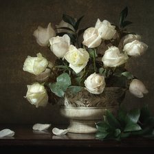 Схема вышивки «Букет роз»