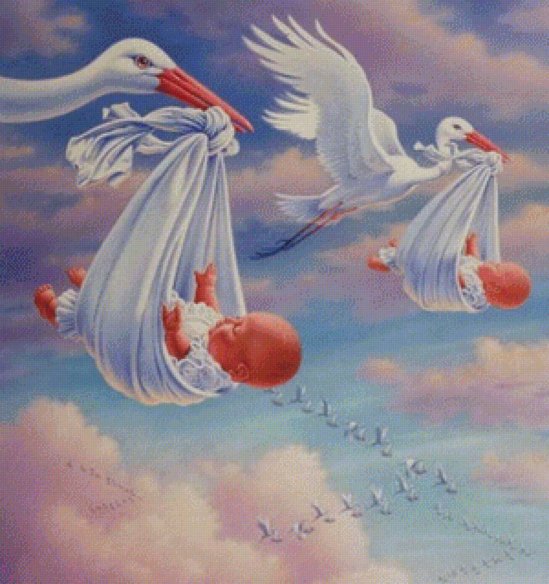 Аисты - предпросмотр