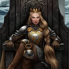 Схема вышивки «guerrera1»