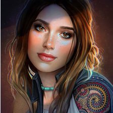 Схема вышивки «muchacha9»