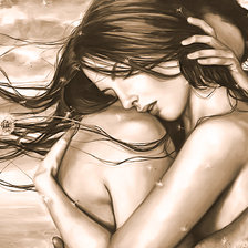 Схема вышивки «Пара»