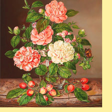 Схема вышивки «Серия "Букет".»