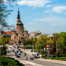 Схема вышивки «Благовещенский собор Харьков»
