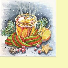 Схема вышивки «Новогодний натюрморт»