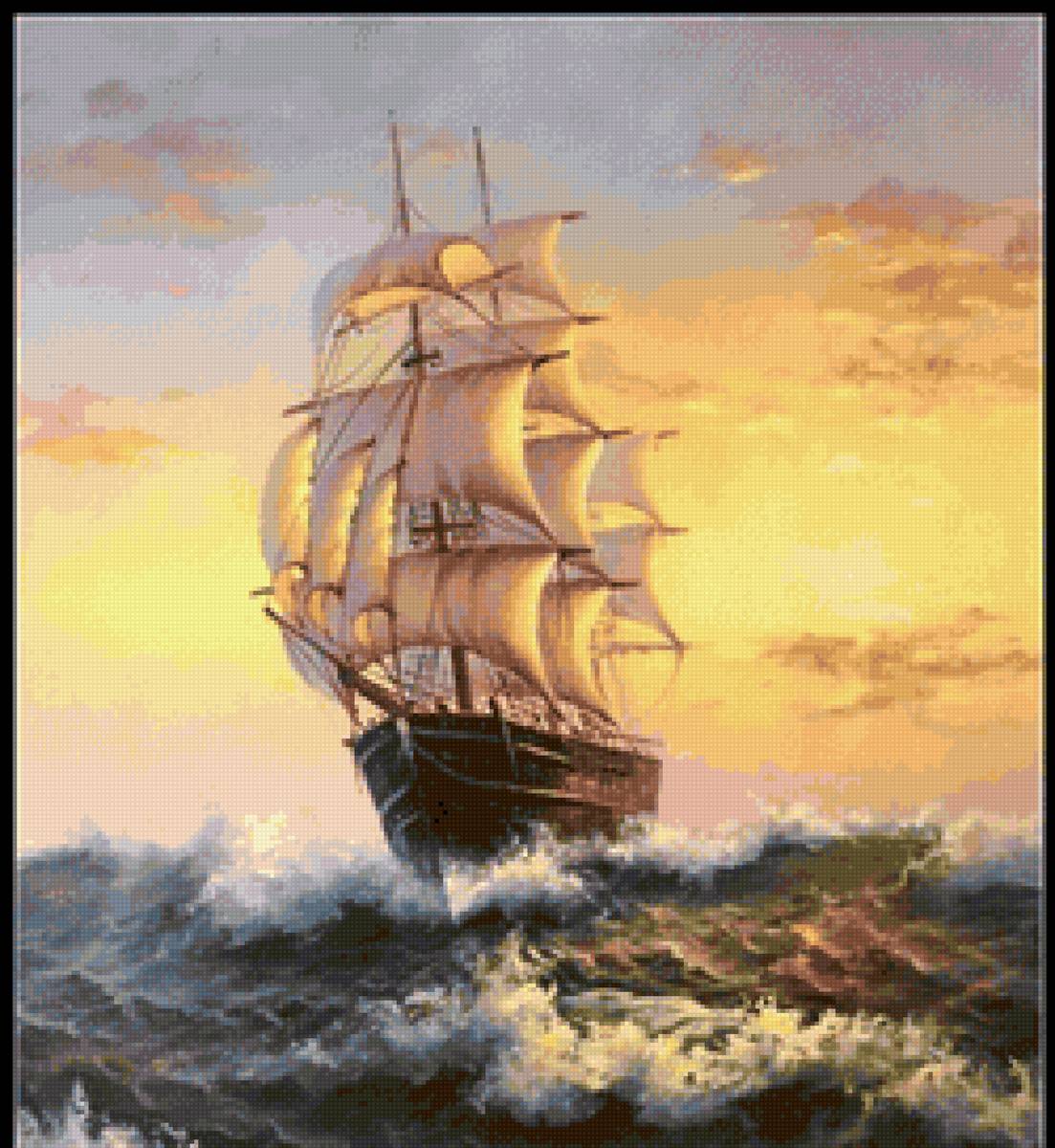 Кораблик - предпросмотр