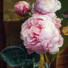 Схема вышивки «розы»