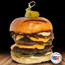 Схема вышивки «ЧИЗБУРГЕР КАЛИФОРНИЯ»