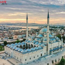 Схема вышивки «Голубая мечеть»