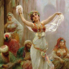 Схема вышивки «ФАБИО ФАББИ. ТАНЦОВЩИЦА»