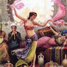 Схема вышивки «ВОСТОЧНЫЙ ТАНЕЦ ЖИВОТА»