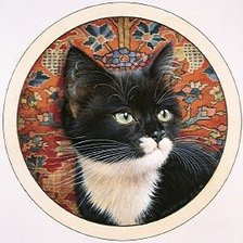 Схема вышивки «Котенок»