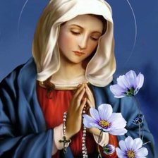 Схема вышивки «Đức Maria»