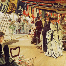 Схема вышивки «морская прогулка»