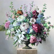 Схема вышивки «Bouquet»