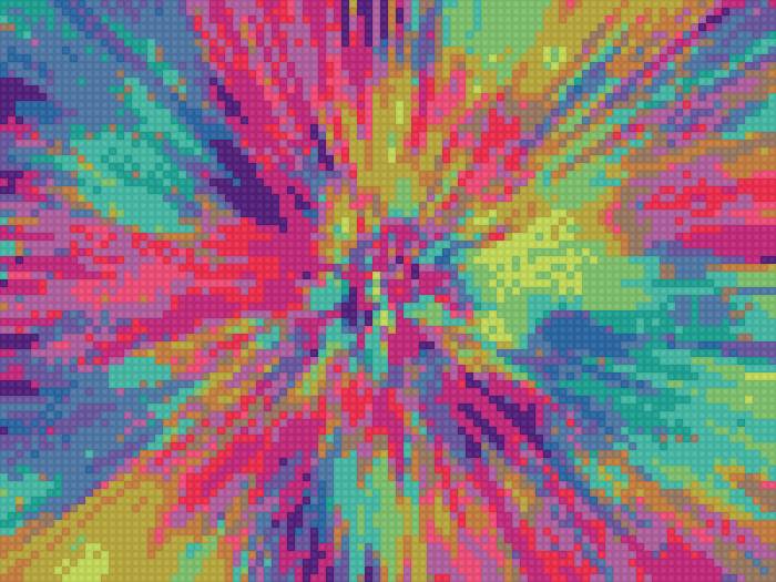 Взрыв цвета - цвета, абстракция - предпросмотр