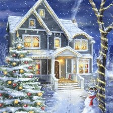 Схема вышивки «Footsteps»