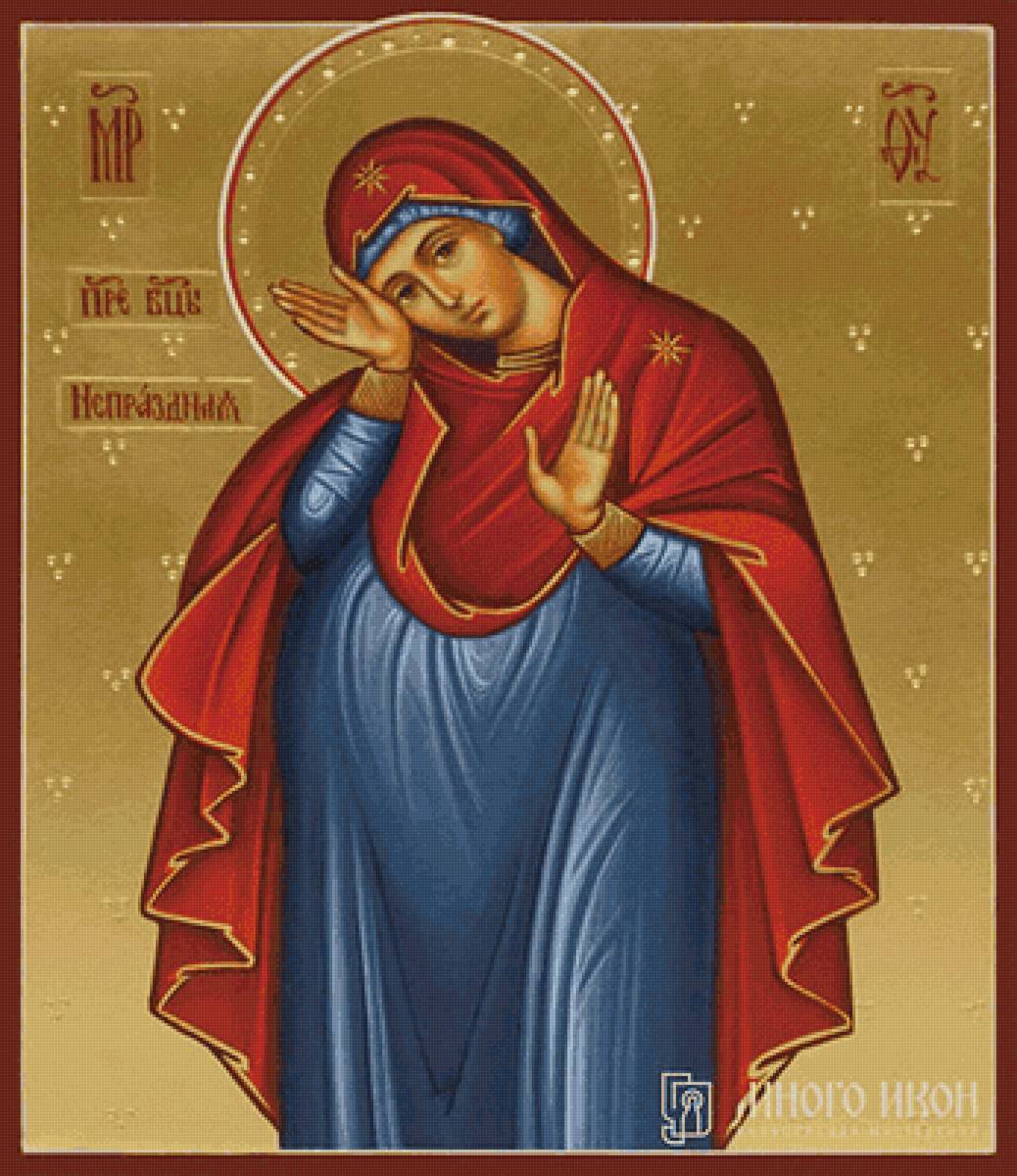 Непраздная икона Божьей Матери - иконы - предпросмотр