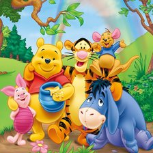 Схема вышивки «Винни»