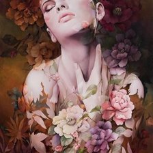 Схема вышивки «lady2»