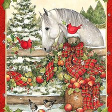 Схема вышивки «яблоки»