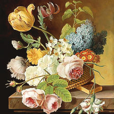 Схема вышивки «Серия "Букет".»