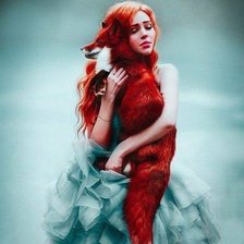 Схема вышивки «девушка»