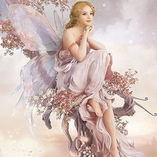 Схема вышивки «Ангел»