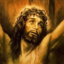 Схема вышивки «распятие»