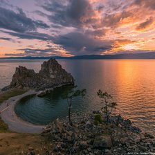 Схема вышивки «Мыс "Бурхан"»