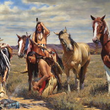 Схема вышивки «Чужаки»