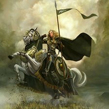 Схема вышивки «Всадник Рохана»