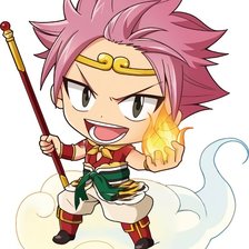 Схема вышивки «Чиби Нацу»