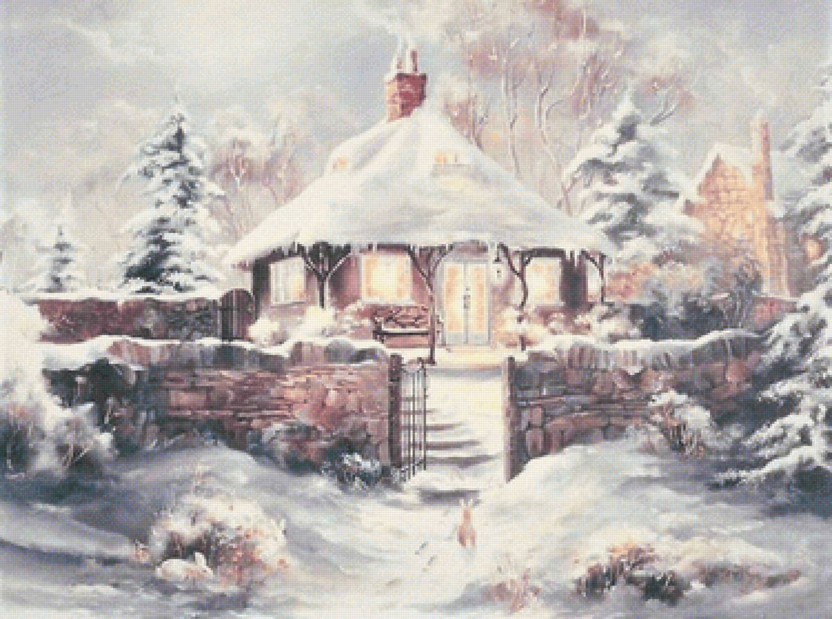 Winter house - предпросмотр