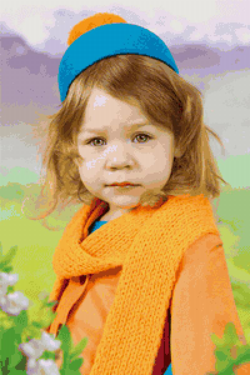 Девочка - принцесса, портрет, девочка - предпросмотр