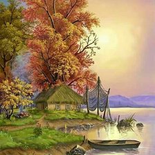 Схема вышивки «táj»