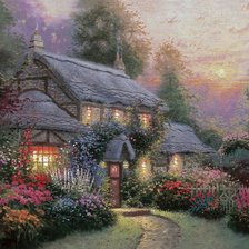 Схема вышивки «Julianne 's cottage»