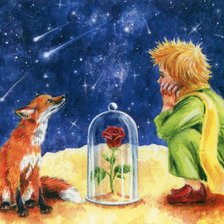 Схема вышивки «Маленький принц»