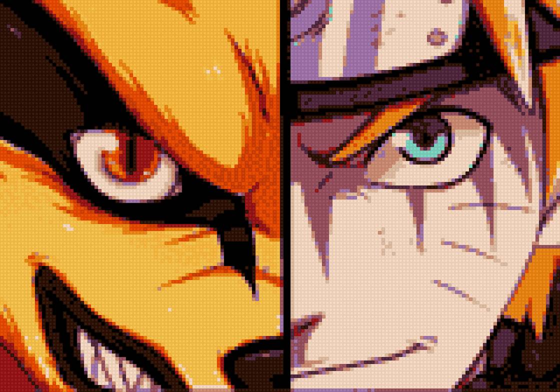 naruto&kurama - kurama, naruto, anime - предпросмотр