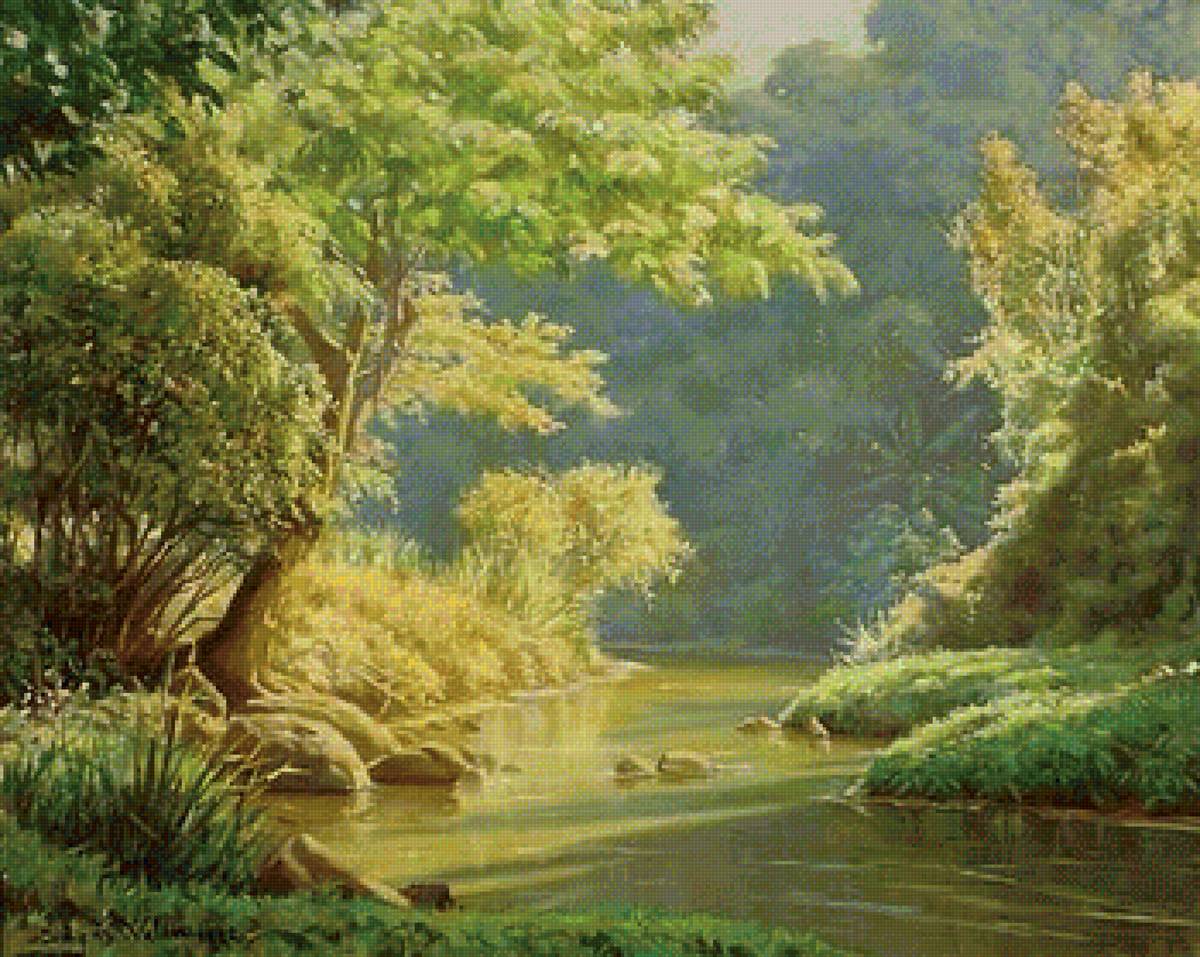 №2247234 - лес, река, природа - предпросмотр