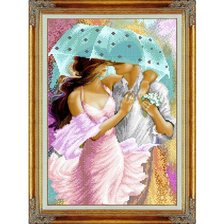 Схема вышивки «Под дождем»