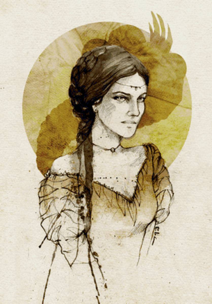 Тейна Мерривезер - фэнтези, игра престолов - предпросмотр