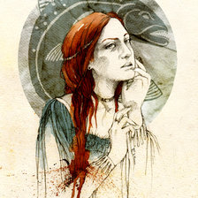 Схема вышивки «Лиза Талли»