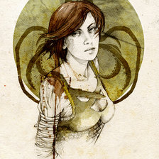 Схема вышивки «Аша Грейджой»