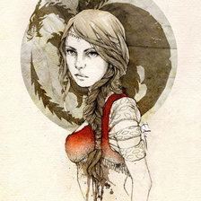 Схема вышивки «Даенерис Таргариен»