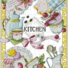 Схема вышивки «СЕМПЛЕР КУХНЯ»